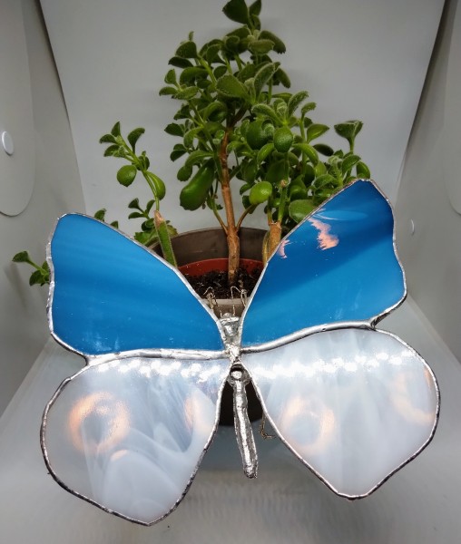 Schmetterling aus Glas