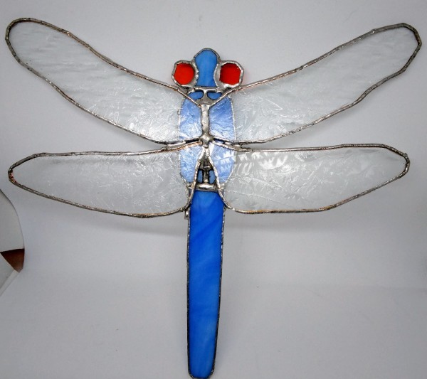 Libelle hellblau